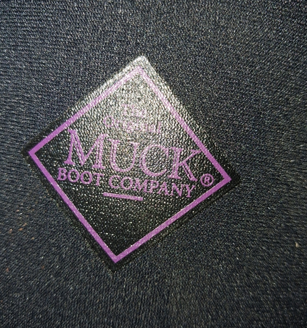 MUCK Black Tall Waterproof Boots - Picture 2 of 4